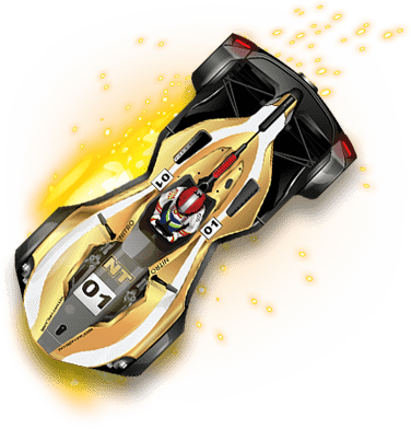 nitro type police car